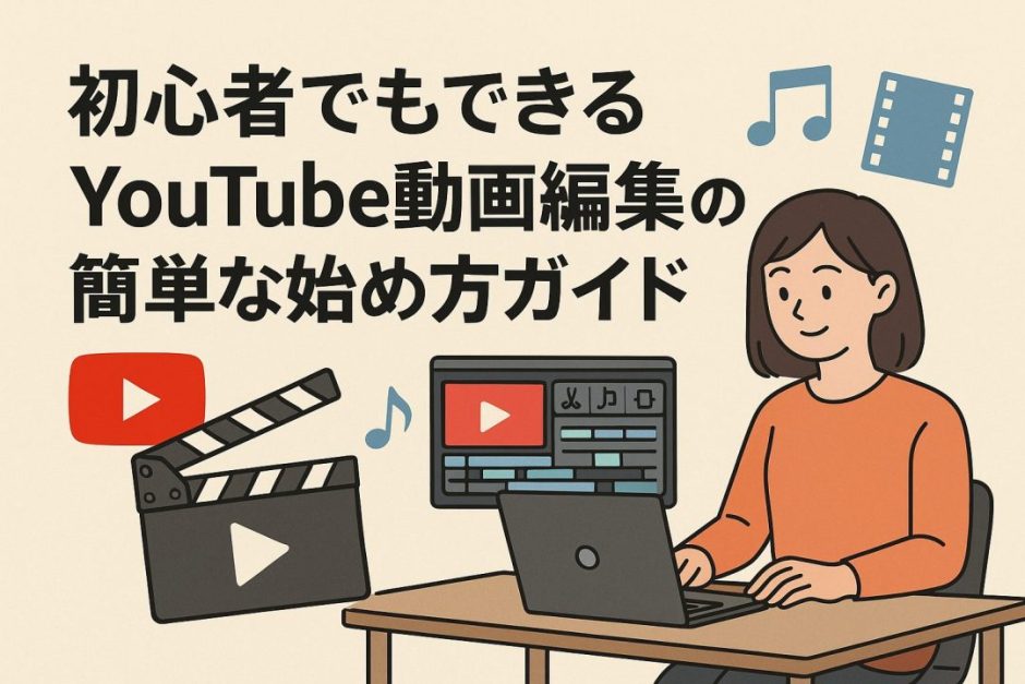 初心者でもできるYouTube動画編集の簡単な始め方ガイド