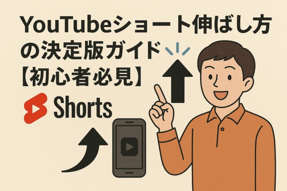 YouTubeショート伸ばし方の決定版ガイド【初心者必見】